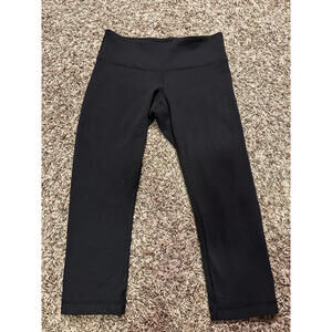 Womens Black Lululemon Leggings